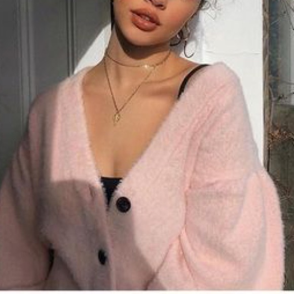 LPA Mercy Cardigan Light Pink XS NWOT - Picture 12 of 13